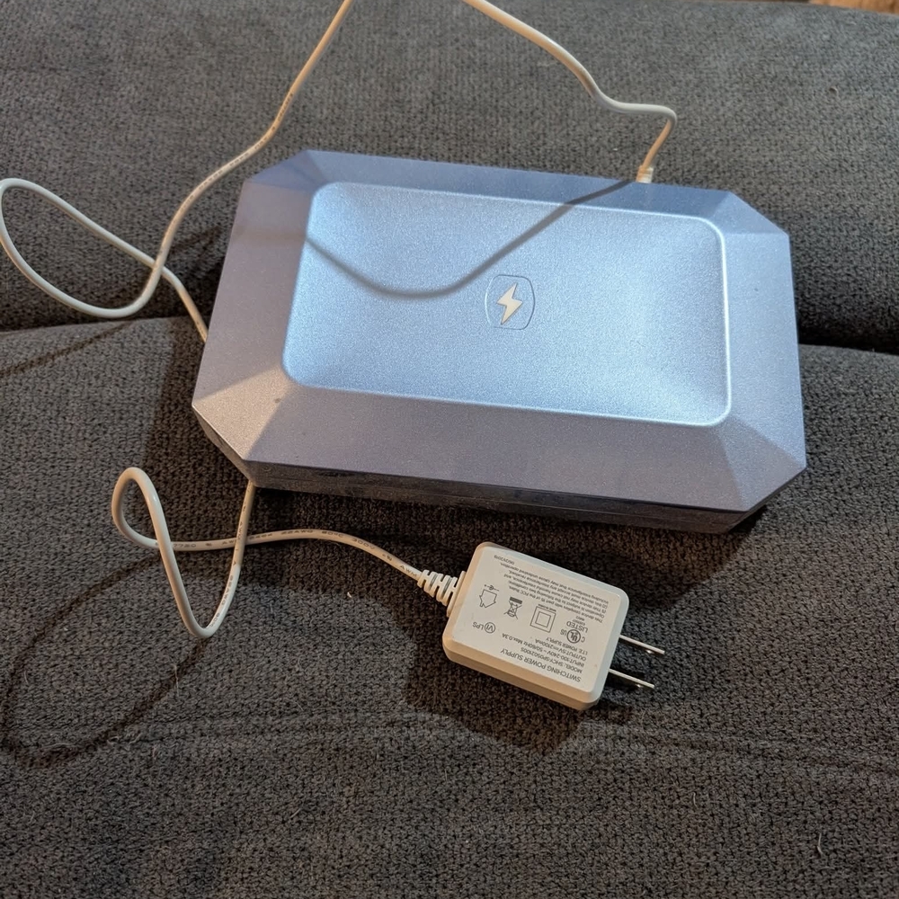 Blue UV Sanitizer Box with Charger